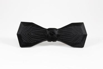 vf low-poly bow tie de la mode accessoires lowpoly 3d print model - Mito3D