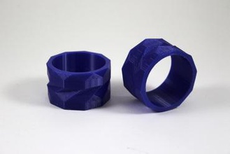 vf low-poly-Serviette huggers Ihre home Serviette ring Halter vector finesse 3d print model - Mito3D