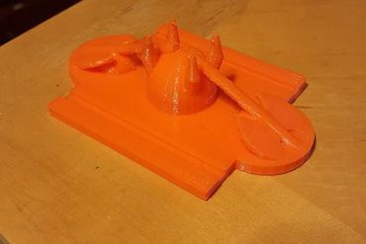 viking-themed Telefon stand andere 3d print model - Mito3D
