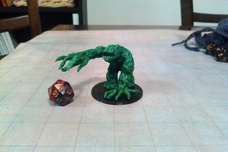 vine monster miniatures planter swamp tabletop wargaming gaming rpg roleplaying 3d print model - Mito3D