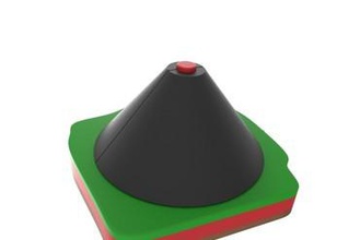 volcano education 3d4kids 3d print model - Mito3D