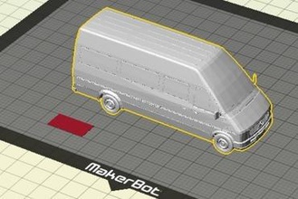 volkswagen lt Minyatürler 3d print model - Mito3D