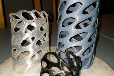 voronoi-Vasen Ihre home Bad-Accessoires Vasen voronoi 3D print model - Mito3D