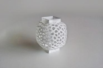 de voronoi viento jarrón 1 otros 3d print model - Mito3D