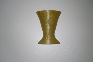 pendurado na parede do vaso sua casa 3d print model - Mito3D