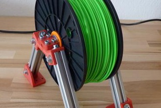 Wand-Berg-filament spool holder 3d-Drucker-Teile-Verbesserungen filament 3d print model - Mito3D
