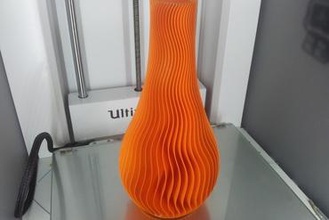 wave vase Ihre home Vasen 3d print model - Mito3D