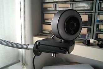 webcam montare ikea lampada creatore Fai hack 3d print model - Mito3D
