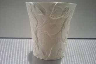 weekly cup 45 escher again now recongizable maker diy 3d art household kitchen ornament pla single walled supportless ultimaker useful vase 3d print model - Mito3D
