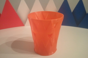 haftalık Kupası nr17 royal portakal yeni bir kral var maker diy 3d sanat kap ev Kral mutfak Hollanda süs pla Kraliyet tek duvarlı supportless ultimaker yararlı vazo 3D print model - Mito3D