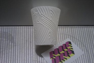 settimanale di coppa nr19 maker fai da te 3d art tazza famiglia cucina ornamento pla a singola parete supportless ultimaker utile il vaso torneo 3d print model - Mito3D
