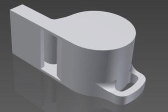 fischio portachiavi gadget arbitro sport 3d print model - Mito3D