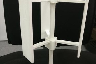 rüzgar türbini eğitim e3d+veteriner türbin 3d print model - Mito3D