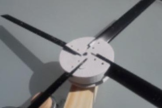windmill blade holder education windmolen ingegno 3d print model - Mito3D