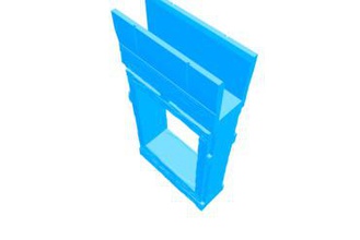fenêtre tudor clip jeux 3d print model - Mito3D