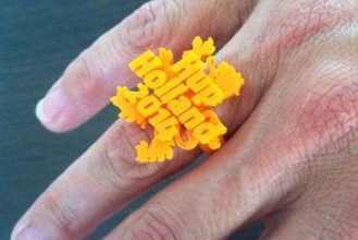 wk hup holland anneau bijoux de l'anneau art gadget football la hollande 3d print model - Mito3D