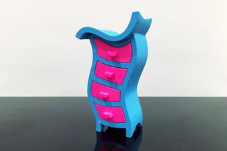 wonkey peito de gavetas miniaturas 3d print model - Mito3D
