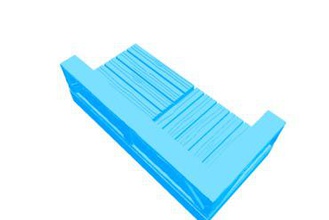 madera mazmorra de baldosas 2x1 derecho juegos pathfinder azulejo no molestar 3d print model - Mito3D
