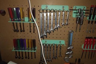 wrench rack maker diy tool holder 3d print model - Mito3D