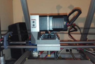 x arabası bir bütün v6 bulldog uzun alu baskılı blok 3d yazıcı parçaları geliştirmeleri e3d 3d print model - Mito3D