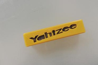 yahtzee games game dice 3d print model - Mito3D