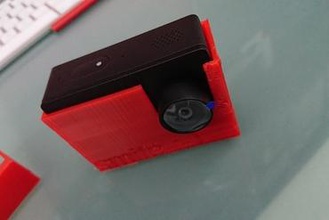 yi bulma aksiyon kamera durumda üçayak gadget xiaomi tripod monte edin 3d print model - Mito3D