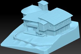 your mom's house miniatures 3d print model - Mito3D