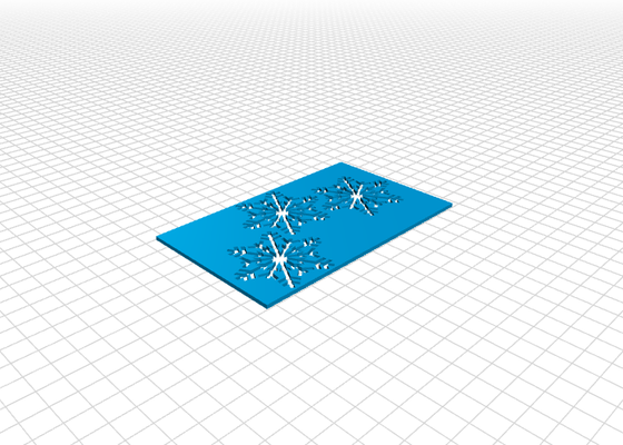 snow1 by carolina zortrax bibliothek schnee 3d print model - Mito3D