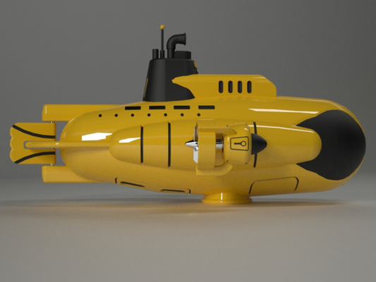 submarino juguete by dape zortrax biblioteca militar armada 3d print model - Mito3D