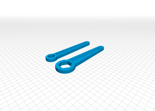 17mm & 27mm spanners engineering composite infusion port lrtm rtm spanner 3d print model - Mito3D