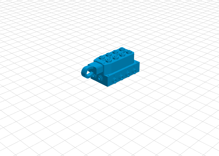accuair vu4 llavero la automoción 3D print model - Mito3D