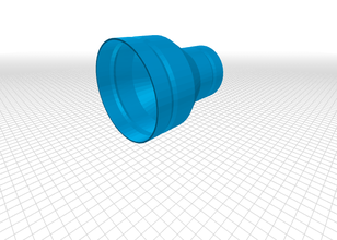 l'aspiration de réduction l'ingénierie la le tube 3d print model - Mito3D