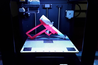 básica arma de airsoft engenharia contest2015 3d print model - Mito3D