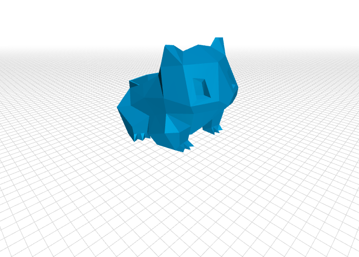 bubla pote jogos e cosplay vaso de flores bulbasaur 3D print model - Mito3D