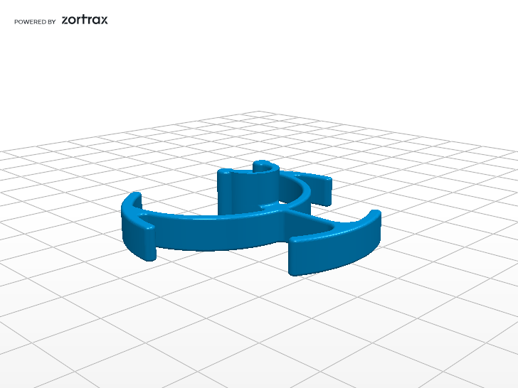 koaksiyel kablo tutucu mühendislik hava klip 3D print model - Mito3D