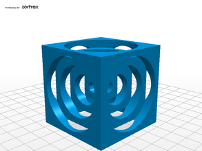cubo arte & design a máquina machinest turner 3d print model - Mito3D