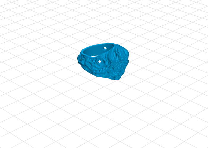 demon ring Mode & Accessoires 3D print model - Mito3D