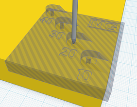 Bohrschablone 10 20 30 40 mm im Quadrat engineering contest2015 diy drill-guide tools 3d print model - Mito3D