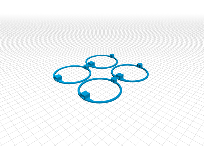drone 2 zortrax Teile Drohne 3D print model - Mito3D