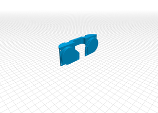 dual-fan-duct engineering 3d print model - Mito3D