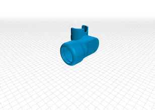 toz çıkarıcı adaptörü mühendislik dewalt 3d print model - Mito3D
