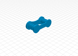 jogo de mola engenharia 3d exemplo fusão 360 em pó a impressora profissional sls solidworks brinquedo 3d print model - Mito3D