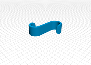 gancio per asciugamani Handtücher Haken Haushalt Objekte 3d print model - Mito3D