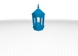 german fountain alman e mesi architecture 3d print model - Mito3D