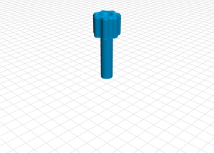 inventure print head screw driver zortrax parts hex bit 3d print model - Mito3D