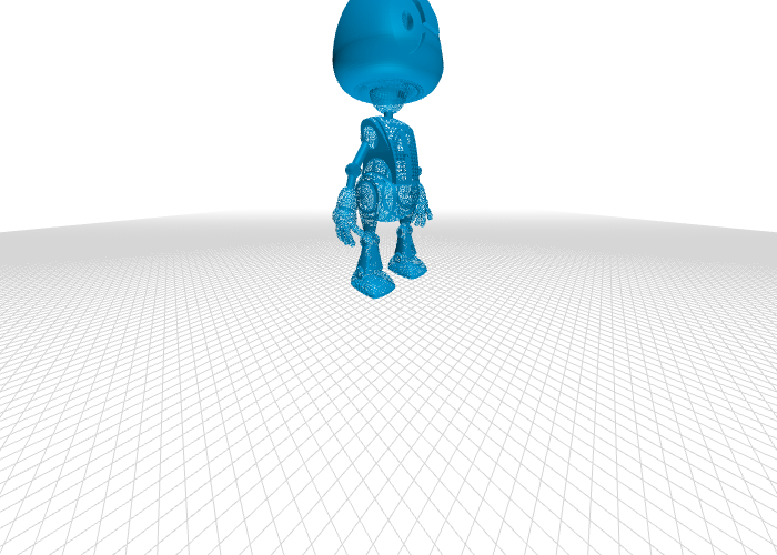 jimbo robot arte & diseño equipo intel jimmy el 3D print model - Mito3D