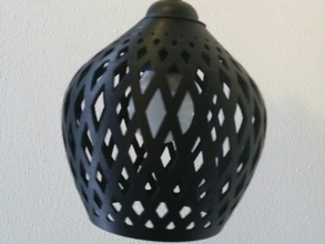 Lampenschirm v2 Kunst & design ikea Lampe 3d print model - Mito3D