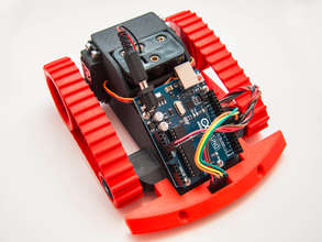 linefollower la robotique arduino le bricolage lego suivit de ligne mécatronique nixa pololu robot capteur servo uno 3d print model - Mito3D