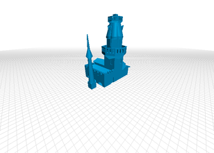 maiden s tower k z kulesi architecture 3d print model - Mito3D