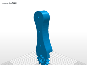 mechanical robotic arm engineering contest2015 3d print model - Mito3D